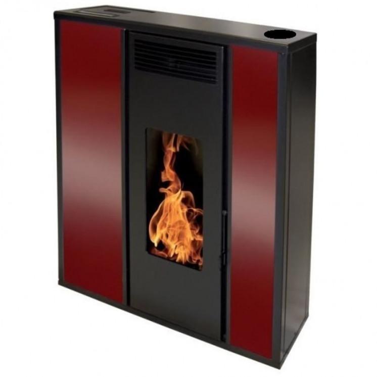 PACK : Pelletofen raumluftunabhängig + Kit Ventouse - INTERSTOVES Tessa Konzentrierte 10 kW