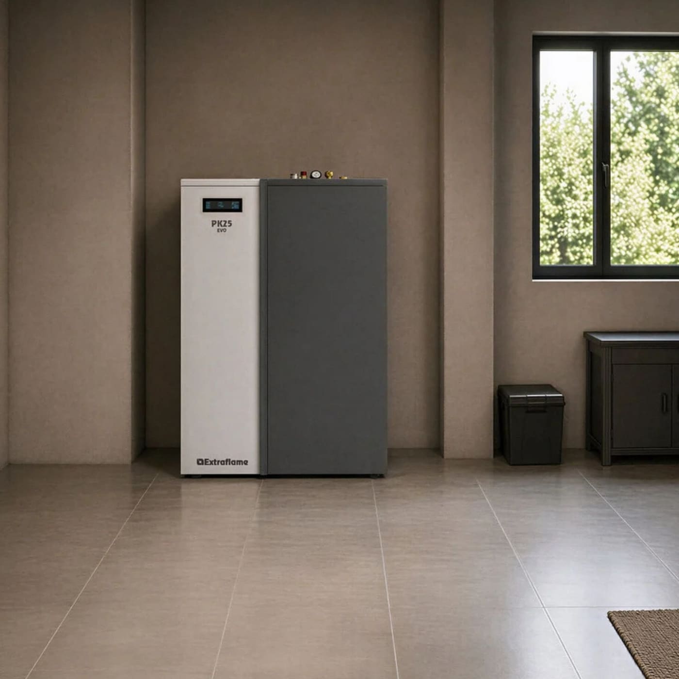 Pelletkessel - EXTRAFLAME PK25 EVO 25 kW