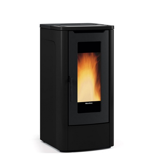 Pelletofen kanalisierbar - EXTRAFLAME Teorema Plus AD 12 kW