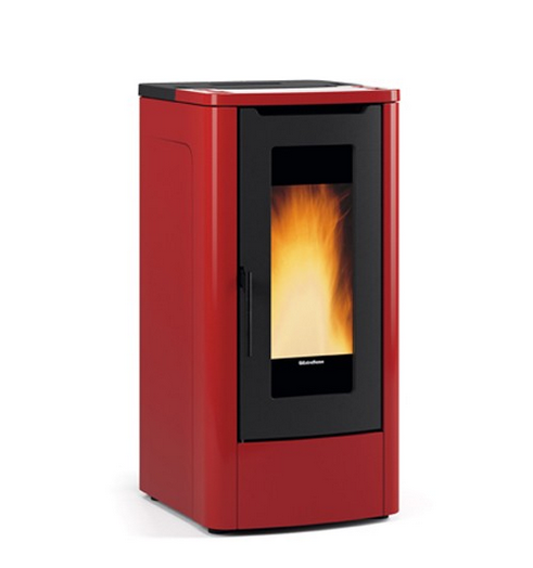 Pelletofen kanalisierbar - EXTRAFLAME Teorema Plus AD 12 kW