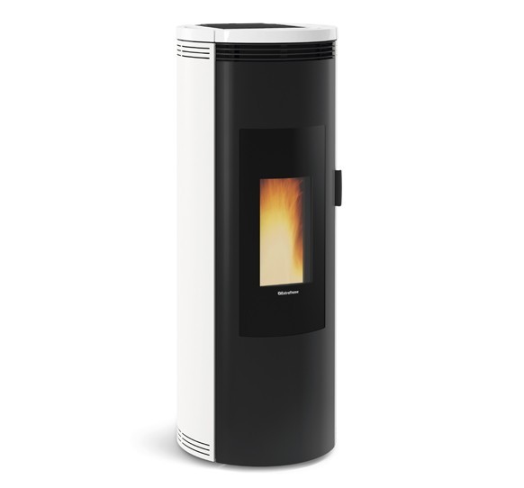 Belüfteter Pelletofen raumluftunabhängig - EXTRAFLAME Amika AD 8 kW