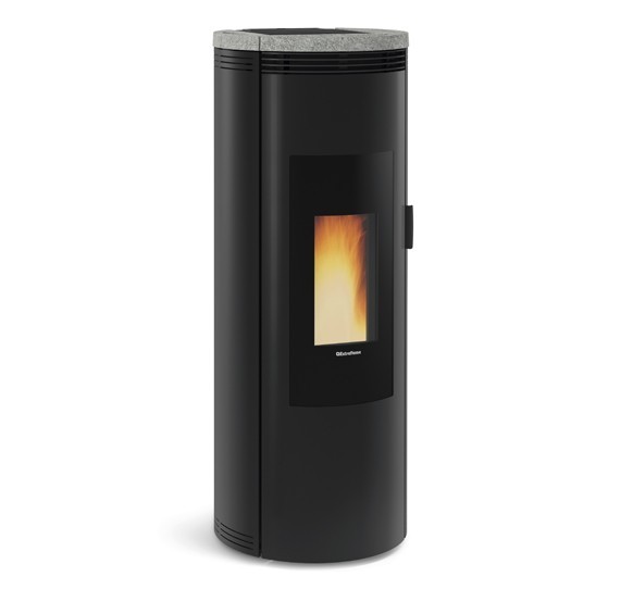 Belüfteter Pelletofen raumluftunabhängig - EXTRAFLAME Amika AD 8 kW
