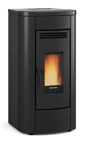 Pelletofen kanalisierbar - EXTRAFLAME Klaudia Plus 5.0 EVO 8 kW