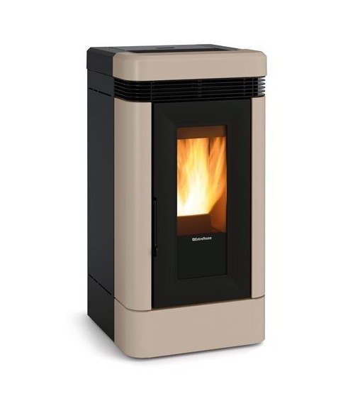 Pelletofaus Keramik kanalisierbar - EXTRAFLAME Lucia Plus.16 12 kW