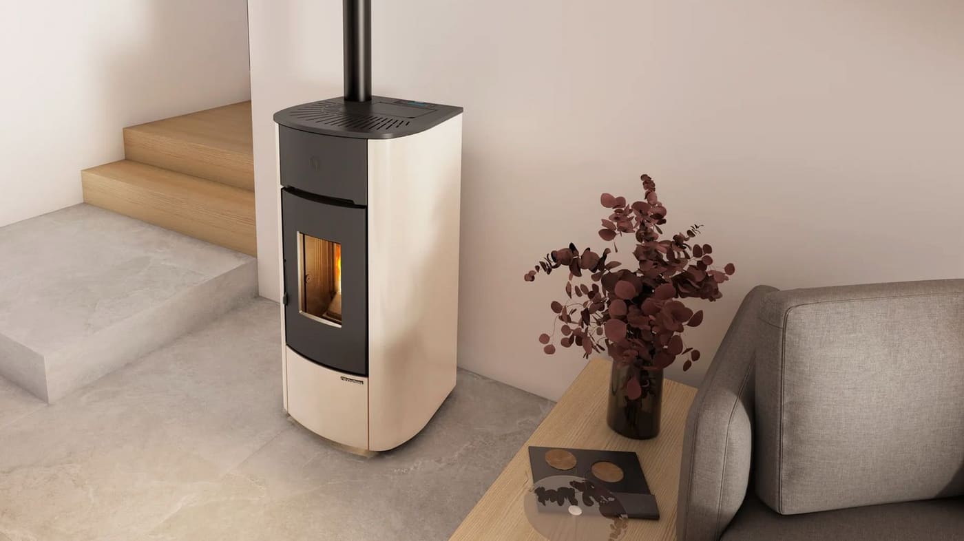 Pelletofen - EXTRAFLAME Mariella AD 7 kW