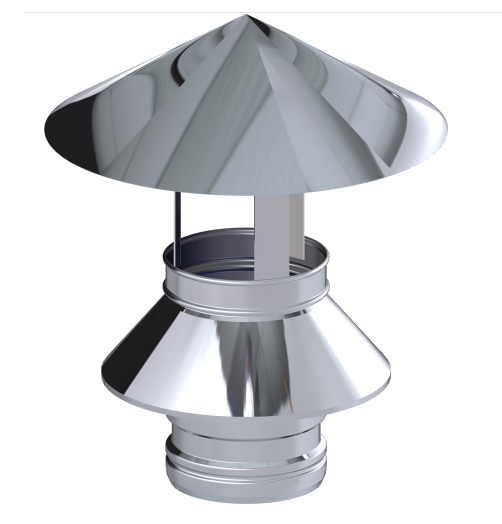 Regenhaube Ø150mm - DINAK