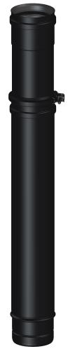 verstellbares Rohr 360 à 530mm Ø100mm - DEKO PELLETS CLASSIQUE