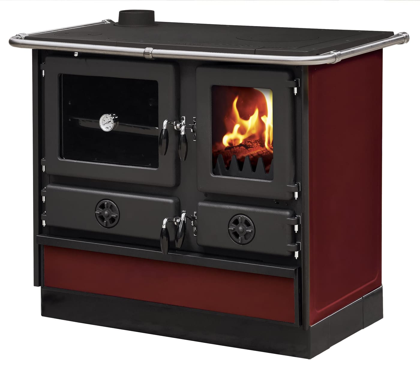 Holz-Küchenherd - INTERSTOVES Magnum SG Stahl 9,5 kW