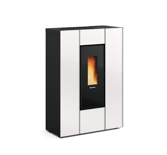 Pelletofen slim kanalisierbar - EXTRAFLAME Marilena Plus Crystal 5.0.16 8 kW