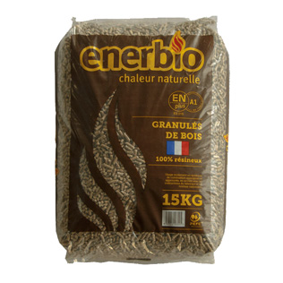 Pellets Holzpellets Palette 66 Säcke je 15 kg ENERBIO