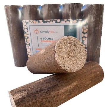 SimplyMixte Pressholz + Box Brennholz 25cm