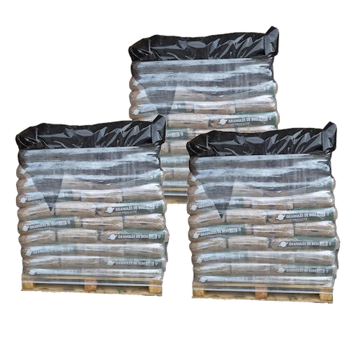 Holzpellets Premium ECO HOLZ ENERGIE - 3 Paletten - 198 Säcke 2970 kg