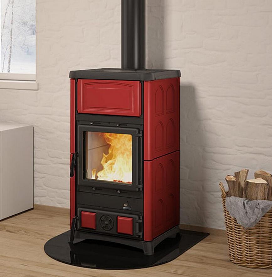 anschließbarer Keramik-Holzofen - LA NORDICA Concita.16 11.8 kW