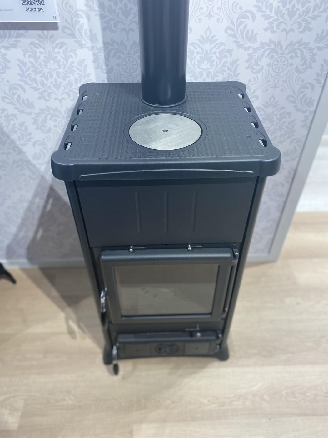 Holzofen anschließbar - LA NORDICA Fedora.16 Steel 8.3 kW