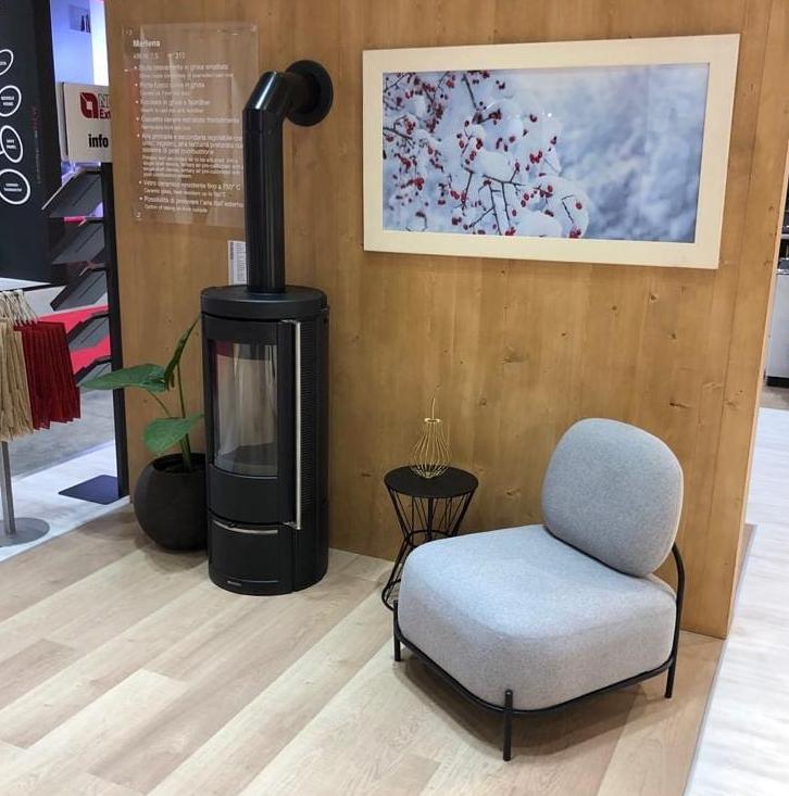 Gusseisen-Holzofen anschließbar - LA NORDICA Marlena.16 7.5 kW