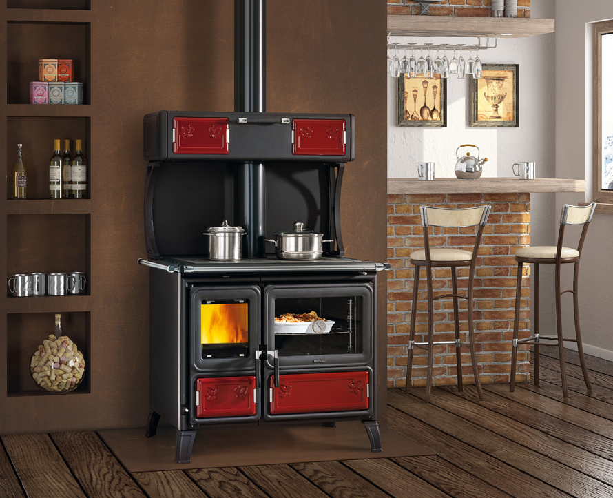 Holz-Küchenherd anschließbar - LA NORDICA Milly.16 8,7 kW