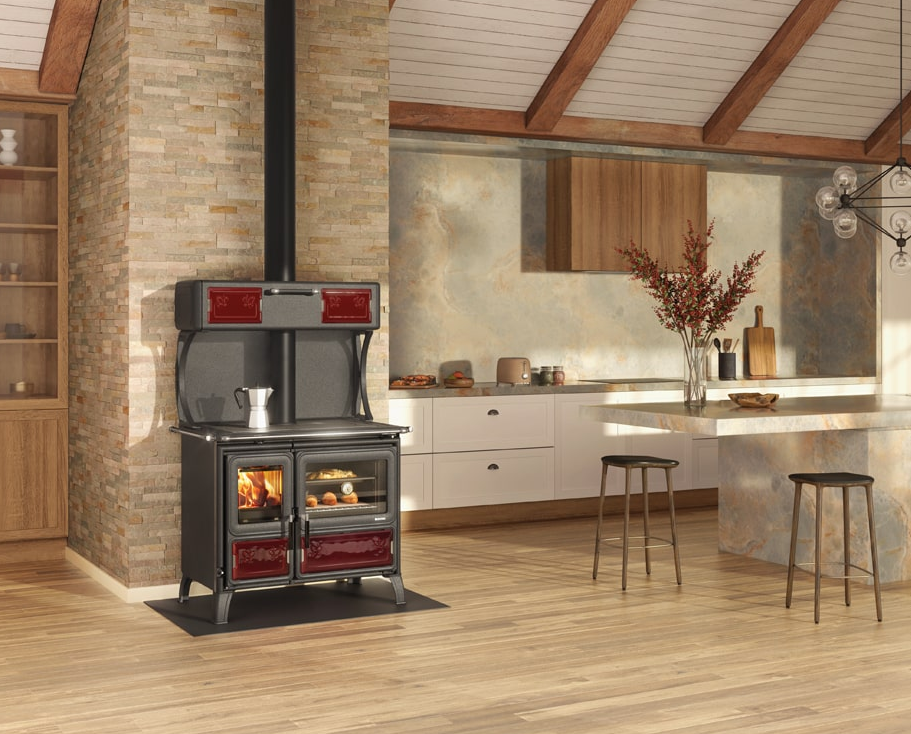 Holz-Küchenherd anschließbar - LA NORDICA Milly.16 8,7 kW
