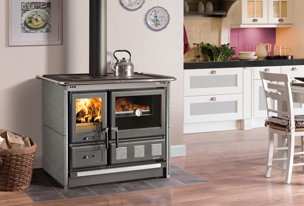 Holz-Küchenherd anschließbar en pierre - LA NORDICA Rosa XXL.16 Petra 10,5 kW
