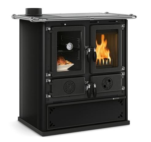 Holz-Küchenherd anschließbar - LA NORDICA Rosetta SX.16 Steel 7,9 kW