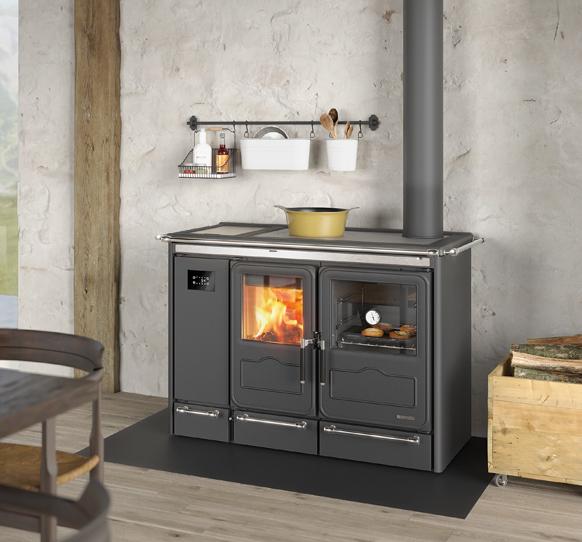 wasserführender Holz-Küchenherd - LA NORDICA Sierra.16 15,4 kW