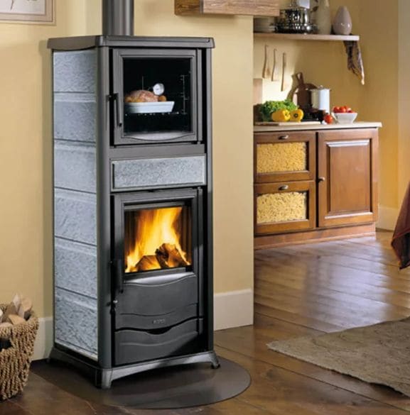 Thermo Holzofen mit Backfach - LA NORDICA TermoRossella Plus Forno DSA.16 11.1 kW