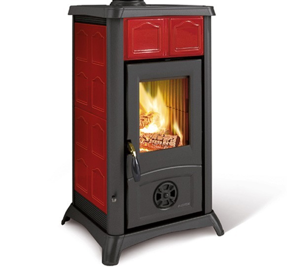 Holzofen aus Keramik - LA NORDICA Gemma Lean Ceramica 6 kW
