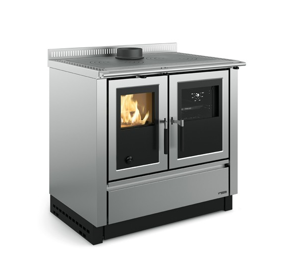 Einbaubarer anschließbarer Holz-Küchenherd - LA NORDICA Venezia.16 8,3 kW