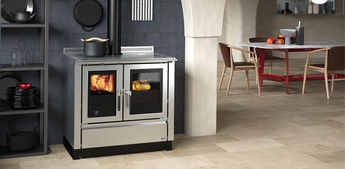Einbaubarer anschließbarer Holz-Küchenherd - LA NORDICA Venezia.16 8,3 kW