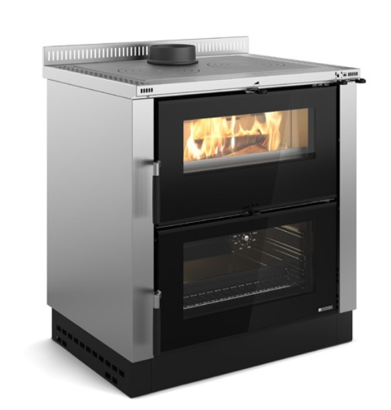 Einbau-Holzherd anschließbar - LA NORDICA Verona XXL.16 7 kW
