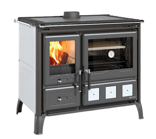 Holz-Küchenherd - LA NORDICA Gardenia XXL Ceramica 10,5 kW
