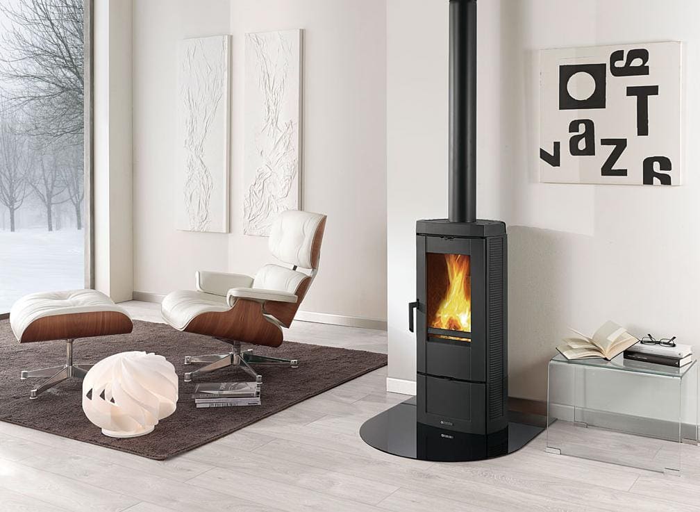 Gusseisen-Holzofen - NORDICA Candy Lean 6.6 kW