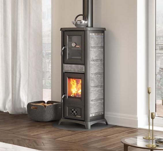 Holzofen mit Backfach - LA NORDICA Gemma Forno.165 Pierre 7.3 kW
