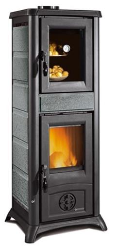 Holzofen mit Backfach - LA NORDICA Gemma Forno.165 Pierre 7.3 kW
