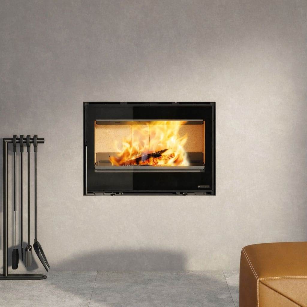 Belüfteter Holzeinsatz - LA NORDICA Inserto 80 Lean 9,5 kW