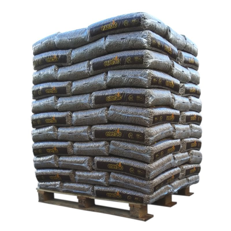 Pellet Enerbio - Palette mit 66 Säcke je 15 kg