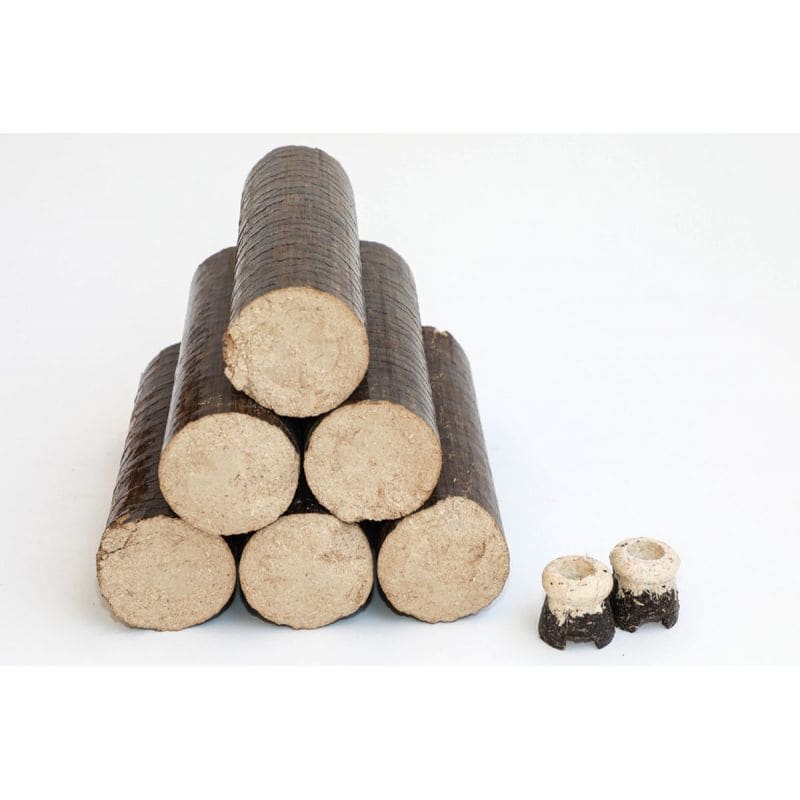 Pressholz Premium - 80 Kartons je 6 Scheitholz - Palette ca. 960kgs