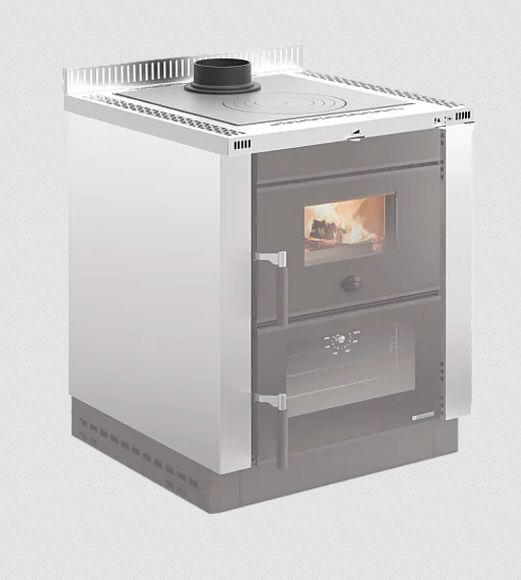 Kit plan INOX 4cm für Küchenherd - LA NORDICA Vicenza