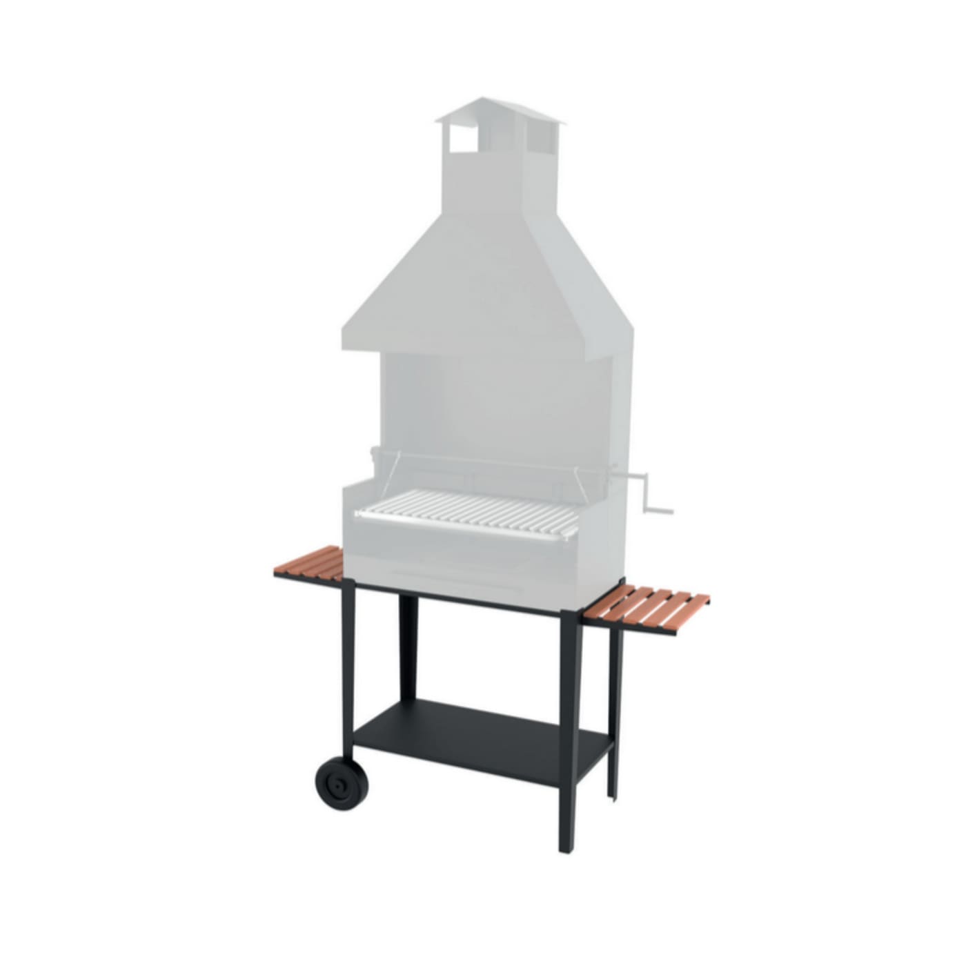 Möbel für Barbecue - FIREMATIC HOLZ