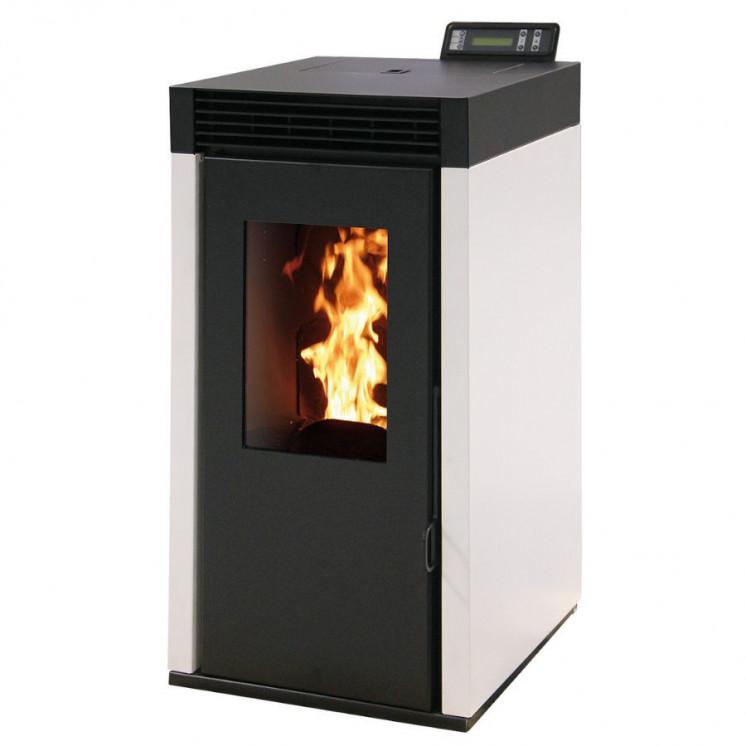 PACK : Pelletofen raumluftunabhängig + Kit Ventouse - INTERSTOVES Marina 8 kW