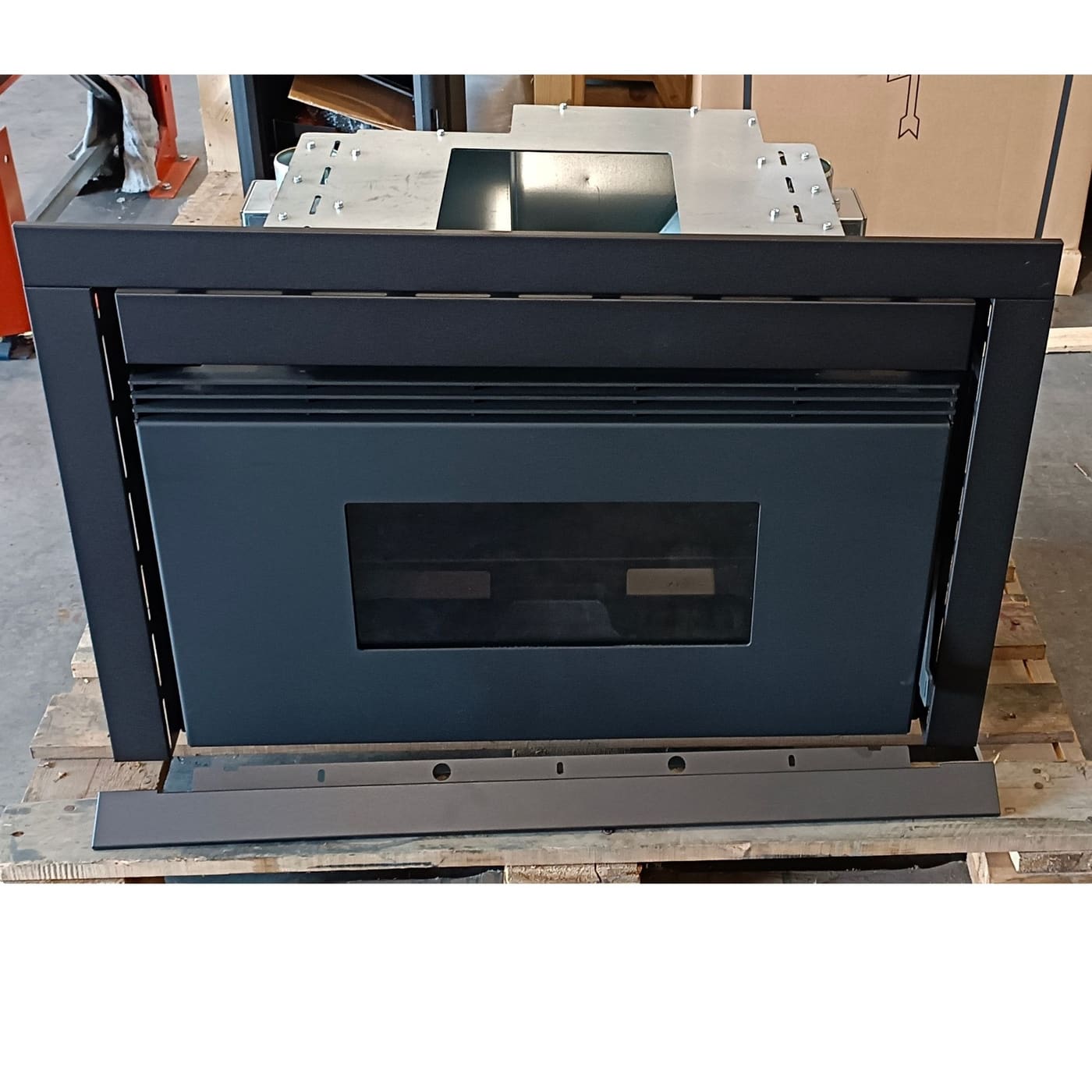 Einsatz für Pellets belüftet, kanalisierbar - PUNTO FUOCO Daniel 11,5 kW