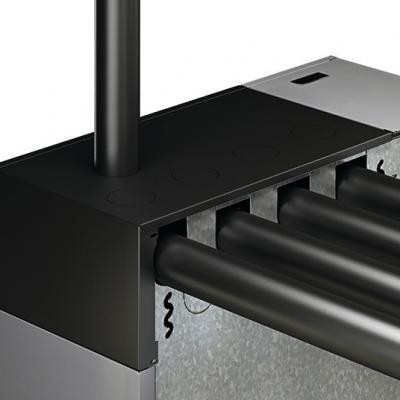 Pelletkessel raumluftunabhängig à Pulsair - EVA CALOR Futura 18,5 kW