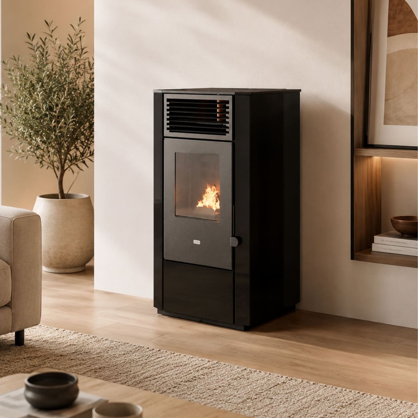 Pelletofen kanalisierbar - PUNTO FUOCO Vita 8 kW