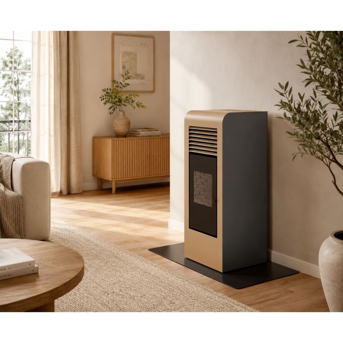 Pelletofen kanalisierbar - PUNTO FUOCO Lidia 14 kW
