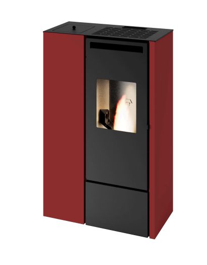 Pelletofen raumluftunabhängig schlank - PUNTO FUOCO Olivia 9,9 kW