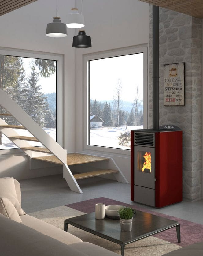 Pelletofen - PUNTO FUOCO Lory 8 kW
