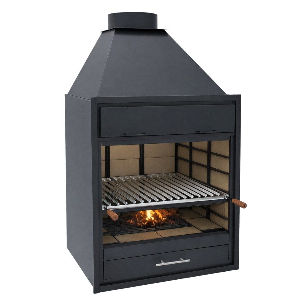 Holzkohle-/Holzgrill - FM CALEFACCION - BF-70