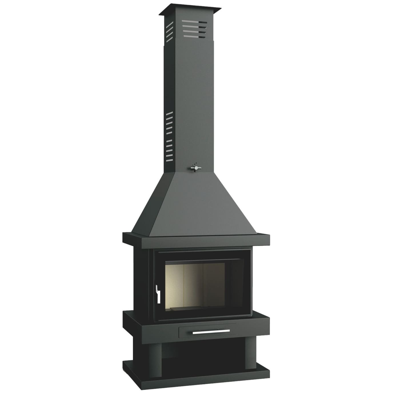 Holzofen Kamin - FIREMATIC Denton 13.8 kW