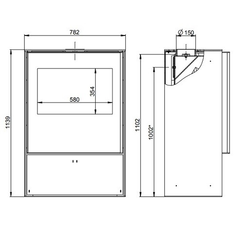 Holzofen Wodtke myCastle 9 kW