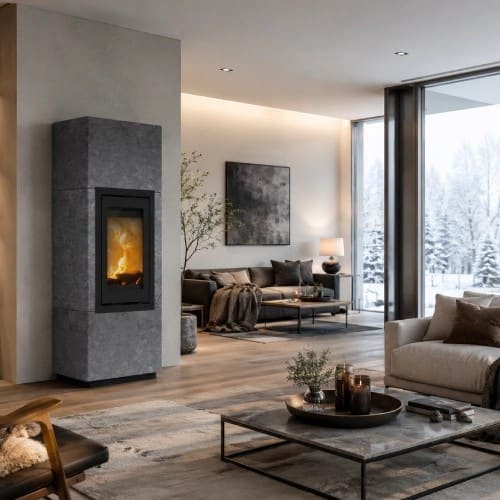 Holzofen Lotus Beto 700M 6 kW Speckstein