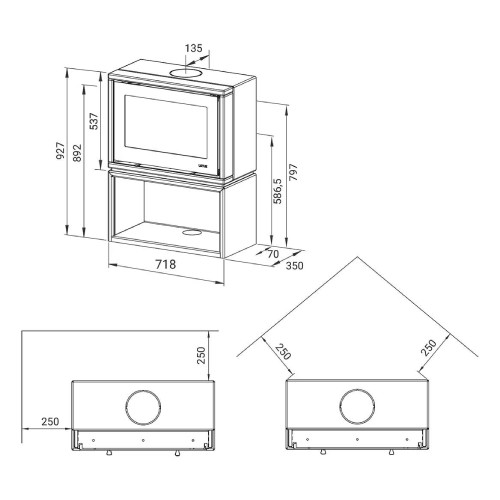 Holzofen Lotus Style 370 | 5,8 kW